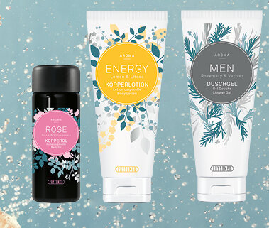 AROMA Körperpflege Serie